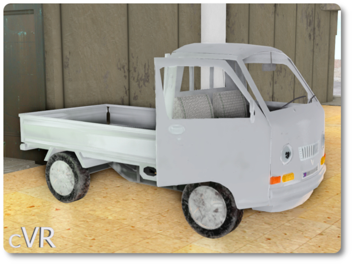 Second Life Marketplace cVR Kei Truck box